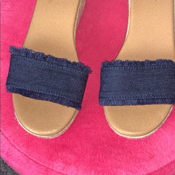 BRASH denim and brown espadrilles. - Picture 4 of 8